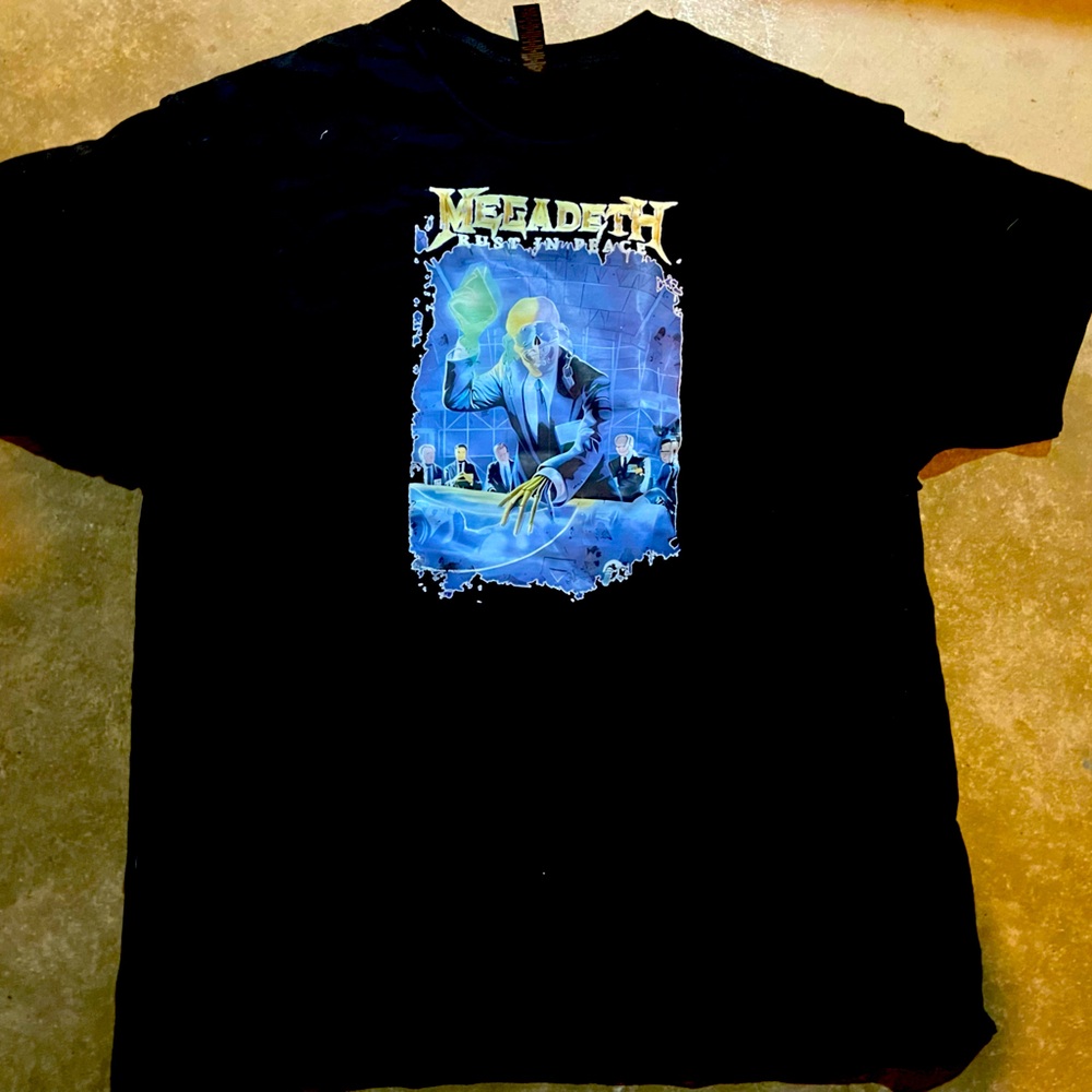 Megadeth Black Graphic T-Shirt